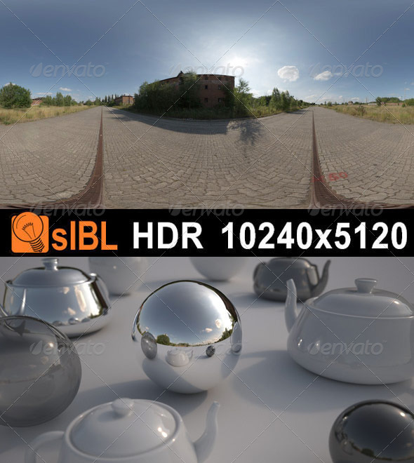 HDR 046 Old Freight Yard sIBL - 3DOcean Item for Sale