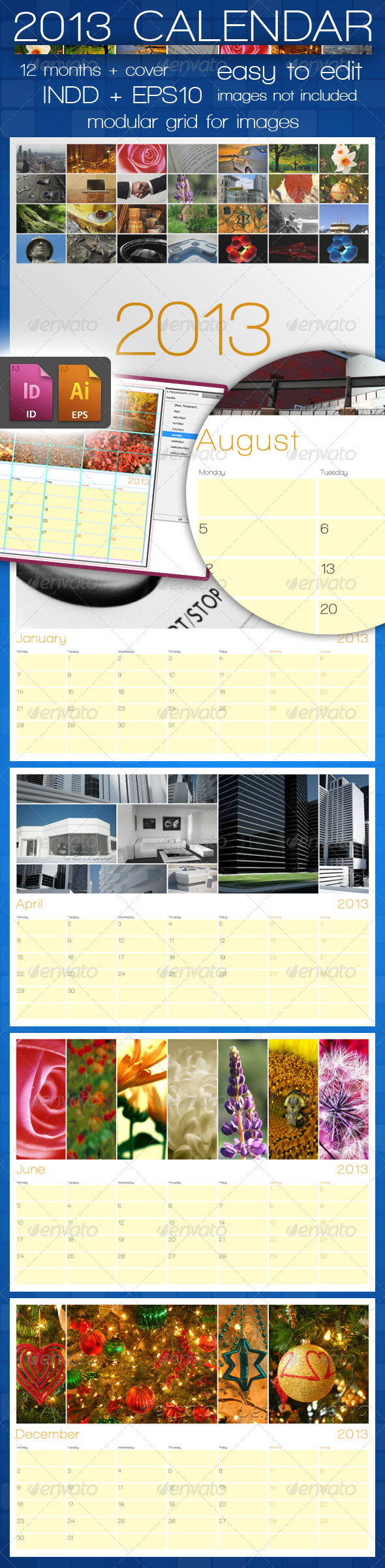 GraphicRiver 2013 Calendar 2791462 GraphicRiver 2013 Calendar 2791462