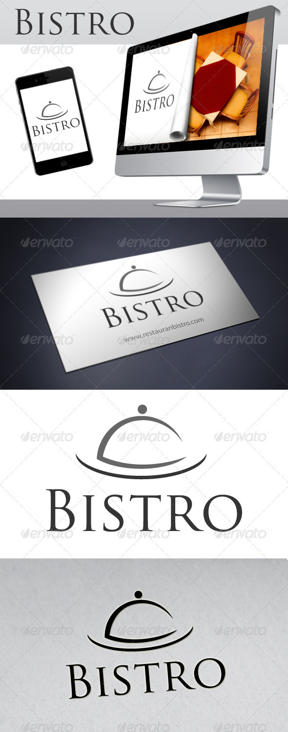 Restaurant Bistro Logo - Food Logo Templates