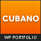 Cubano - Responsive WordPress Portfolio - ThemeForest Item for Sale