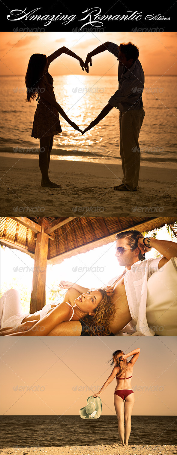 Amazing Romantic Actions - Photo Effects Actions