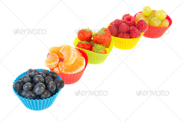 Fresh assortment fruit - Stock Photo - Images