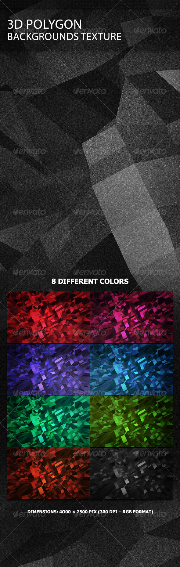 GraphicRiver 3D Polygon Backgrounds Texture 2800985 GraphicRiver 3D Polygon Backgrounds Texture 2800985