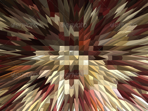 Background from strips of different colors - Stock Photo - Images