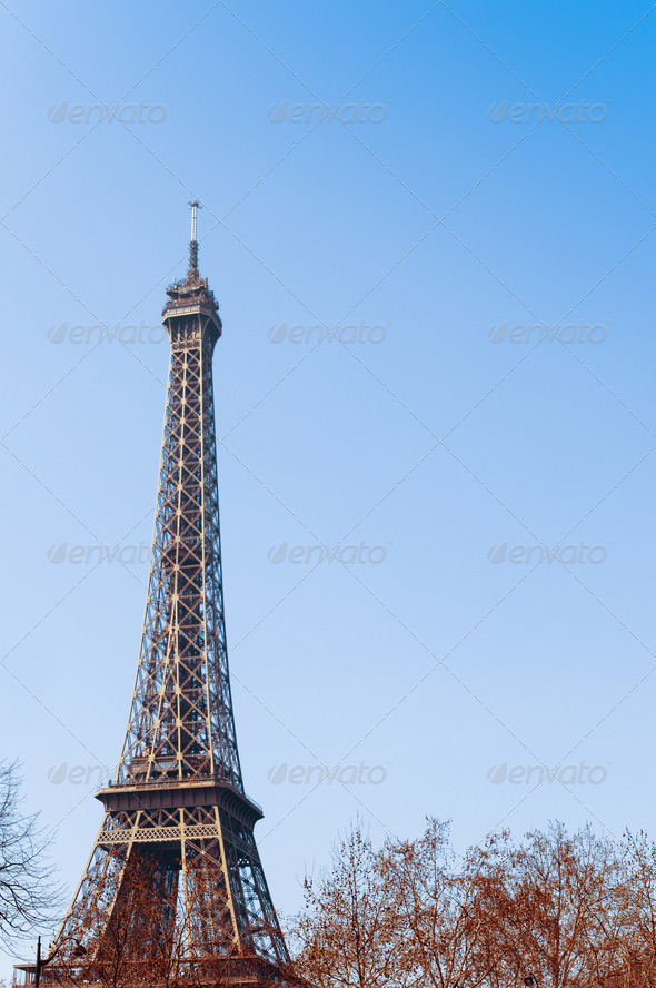The Eiffel Tower - Stock Photo - Images