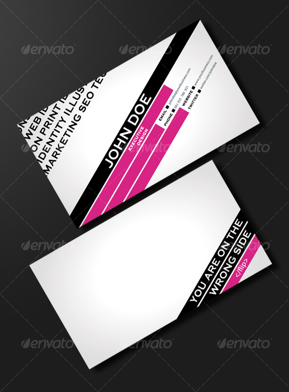 FASHION & TRENDY BUSINESS CARD - Creative Business Cards