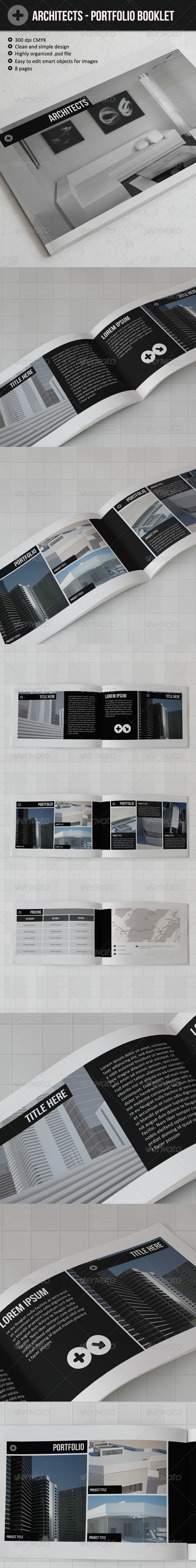 Architects - Portfolio booklet - Portfolio Brochures