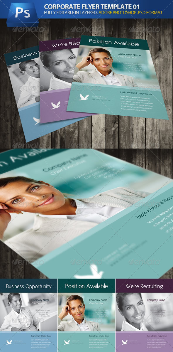 Corporate Business Flyer 01 - Corporate Flyers