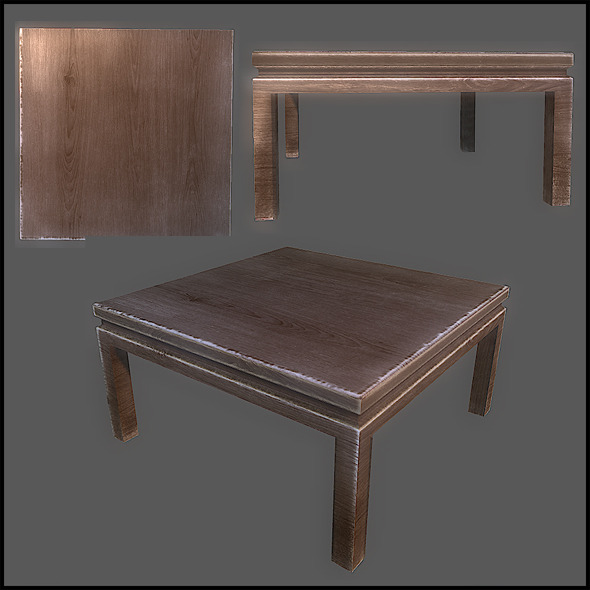 Coffee Table - 3DOcean Item for Sale