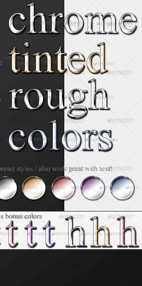 Ultimate Chrome Text - Photoshop Add-ons