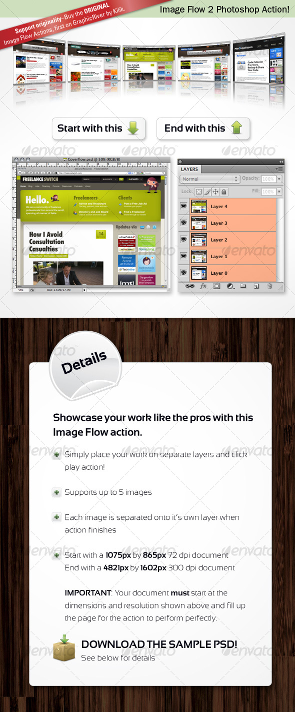 GraphicRiver Image Flow 2 Photoshop Action 85882 GraphicRiver Image Flow 2 Photoshop Action 85882