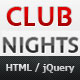 ClubNights:: Your Gateway to the Club Life - xhtml - ThemeForest Item for Sale