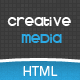 Creative Media One Page Html Creative Agency - ThemeForest Item for Sale