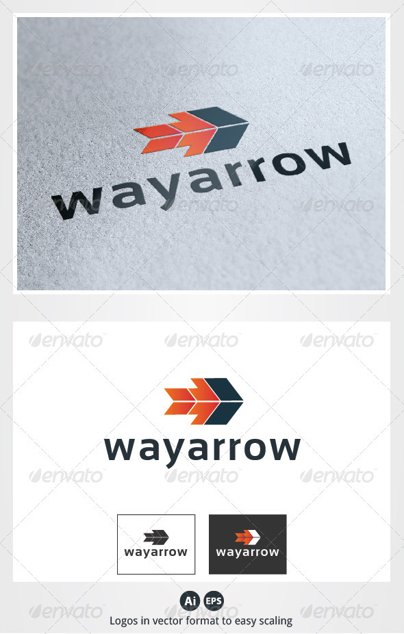Way Arrow Logo - Symbols Logo Templates