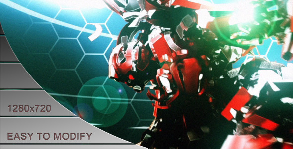 VideoHive Robot Attack 2821075 VideoHive Robot Attack 2821075