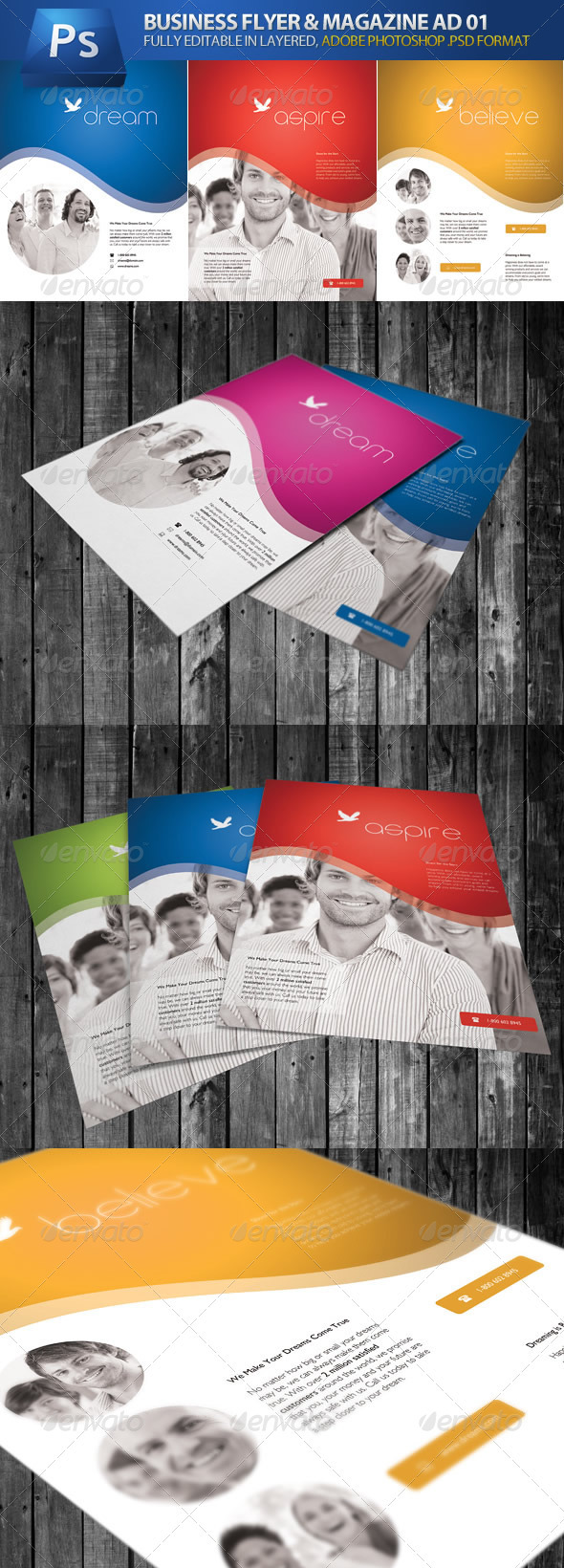 Business Flyer & Magazine Ad 01 - Corporate Flyers