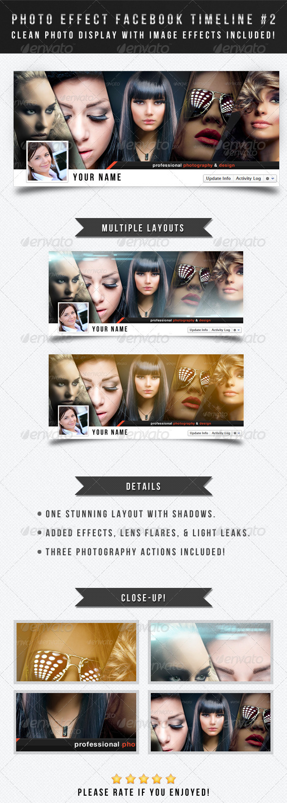 Photo Effect Facebook Timeline Cover #2 - Facebook Timeline Covers Social Media