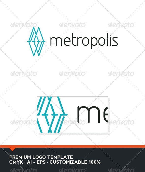 Metropolis Logo Template - Letters Logo Templates