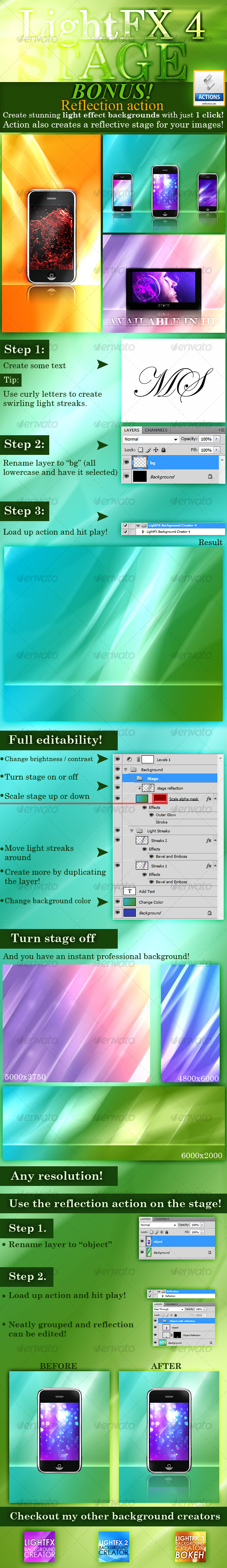 LightFX Background Creator 4 - Utilities Actions