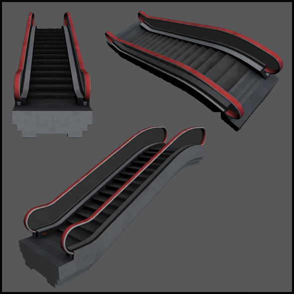 3DOcean Mall escalator 2855828 3DOcean Mall escalator 2855828