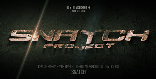 VideoHive Snatch Action Titles 2856797 VideoHive Snatch Action Titles 2856797