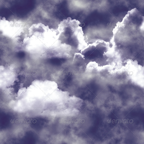 Dramatic skies seamless 1 - Stock Photo - Images