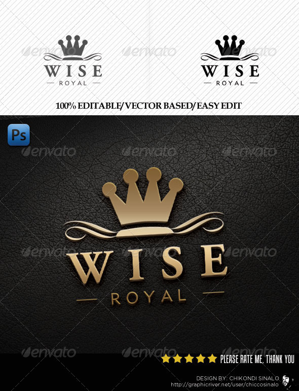 Wise Royal Template - Abstract Logo Templates