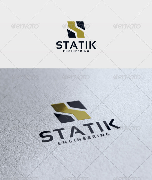 Statik Logo - Letters Logo Templates