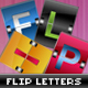 Flip Letters and Numbers Flip Letters and Numbers - GraphicRiver Item for Sale
