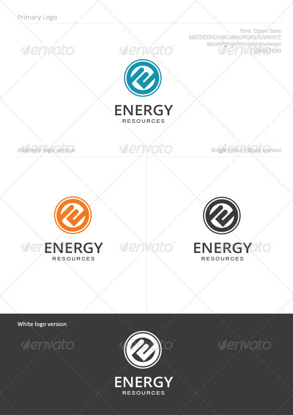 Energy - Letters Logo Templates