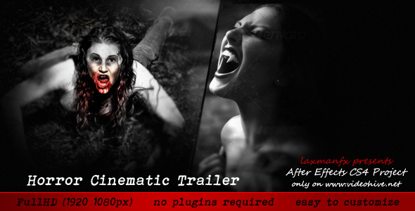 VideoHive Horror Cinematic Trailer 2861589 VideoHive Horror Cinematic Trailer 2861589