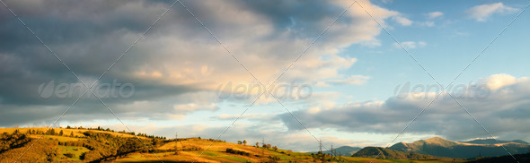 Mountains landscape - Stock Photo - Images