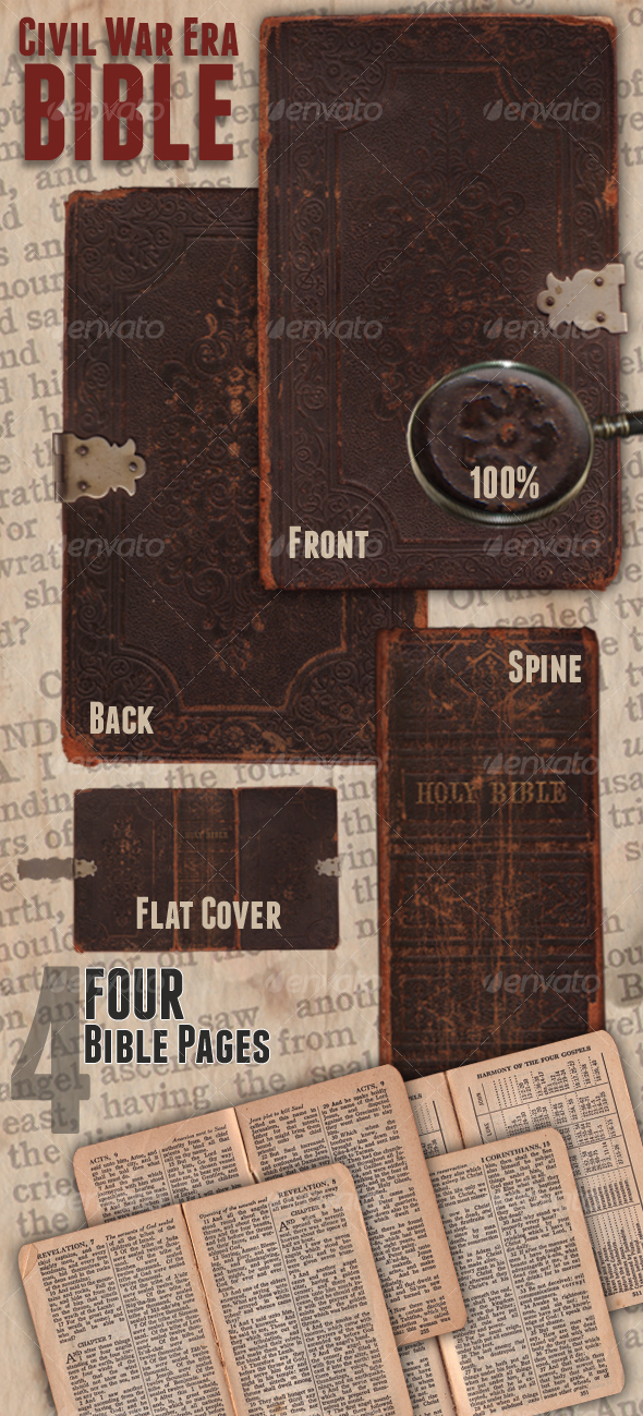 GraphicRiver Civil War Era Bible 103406 GraphicRiver Civil War Era Bible 103406