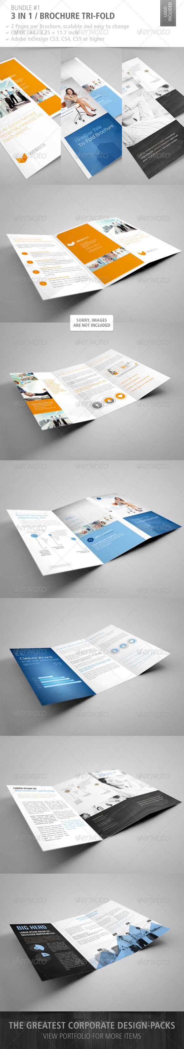 10 Cool Brochure Design You Should Buy in 2013 photoshop collections Preview image