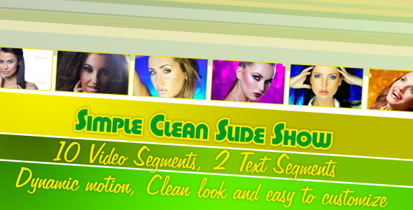 After Effects Project - VideoHive Simple Clean Slide Show 2883907 After Effects Project - VideoHive Simple Clean Slide Show 2883907