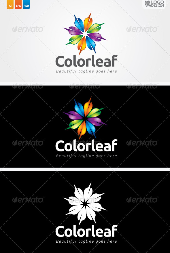 ColorLeaf - Nature Logo Templates
