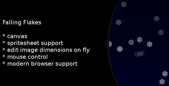 CodeCanyon Falling Flakes 2879133 CodeCanyon Falling Flakes 2879133
