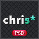 Chris* - Clear PSD Template - ThemeForest Item for Sale