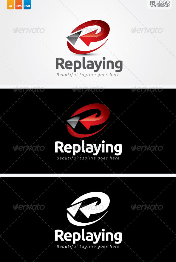 Replaying - Symbols Logo Templates