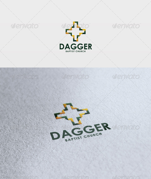 Dagger Logo - Vector Abstract