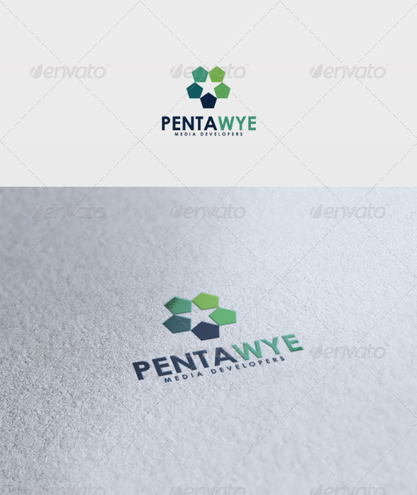 Penta Wye Logo - Vector Abstract