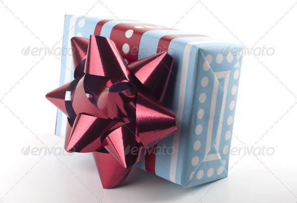 Christmas present - Stock Photo - Images