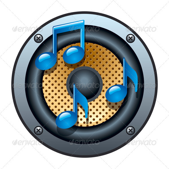 Audio Speaker Icon - Miscellaneous Vectors