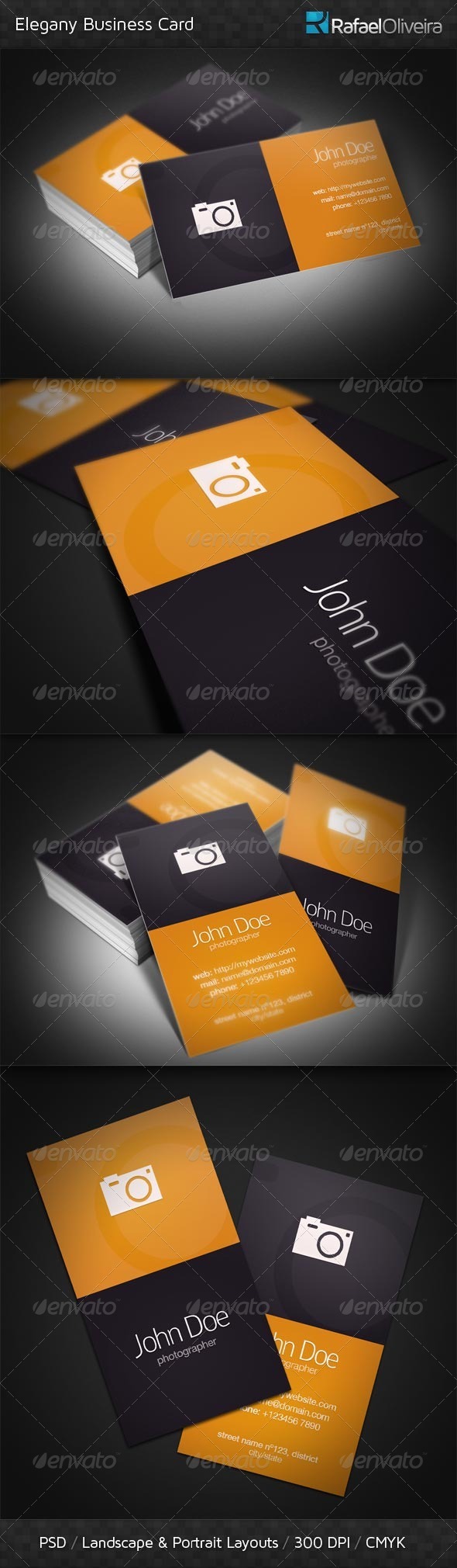 Elegany Business Card - Industry Specific Business Cards