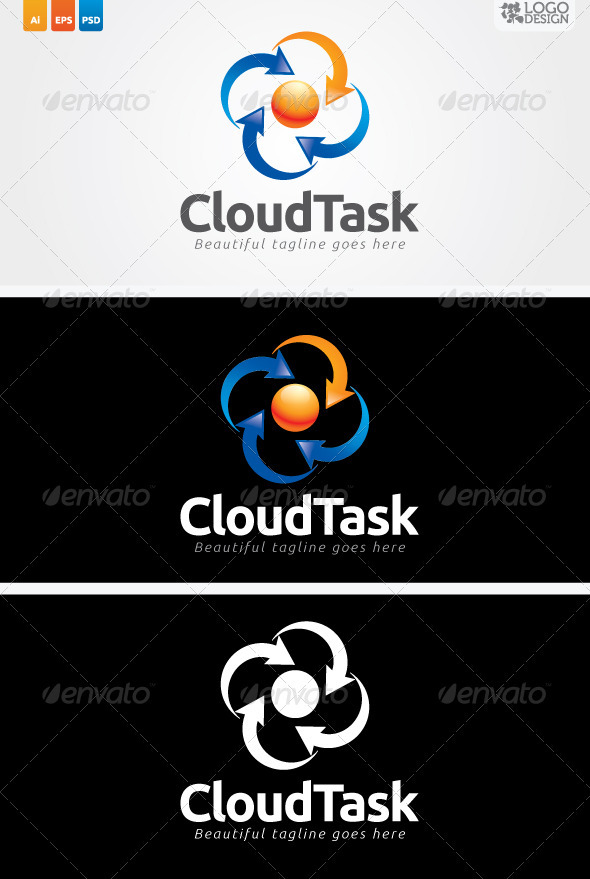 Cloud Task - Symbols Logo Templates