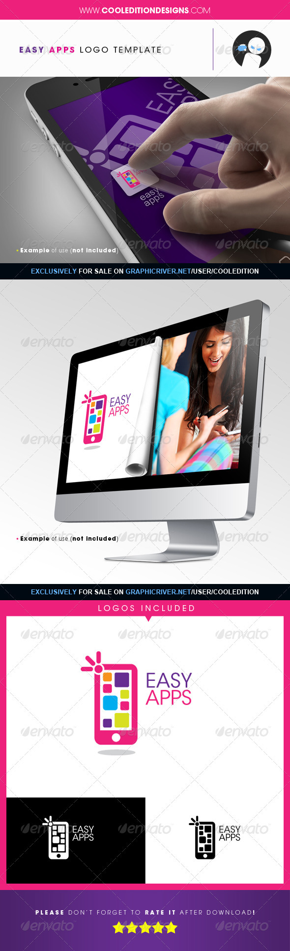 Easy Apps - Logo Template - Symbols Logo Templates