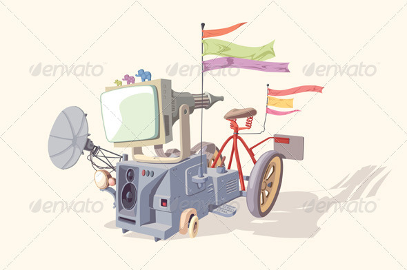Strange Device no.1 - Characters Vectors