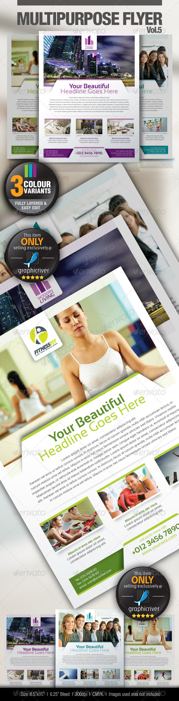 GraphicRiver Multipurpose Business Flyer Vol.5 2913126 GraphicRiver Multipurpose Business Flyer Vol.5 2913126