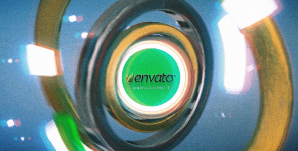 VideoHive 3D Logo metal rings 2926506 VideoHive 3D Logo metal rings 2926506