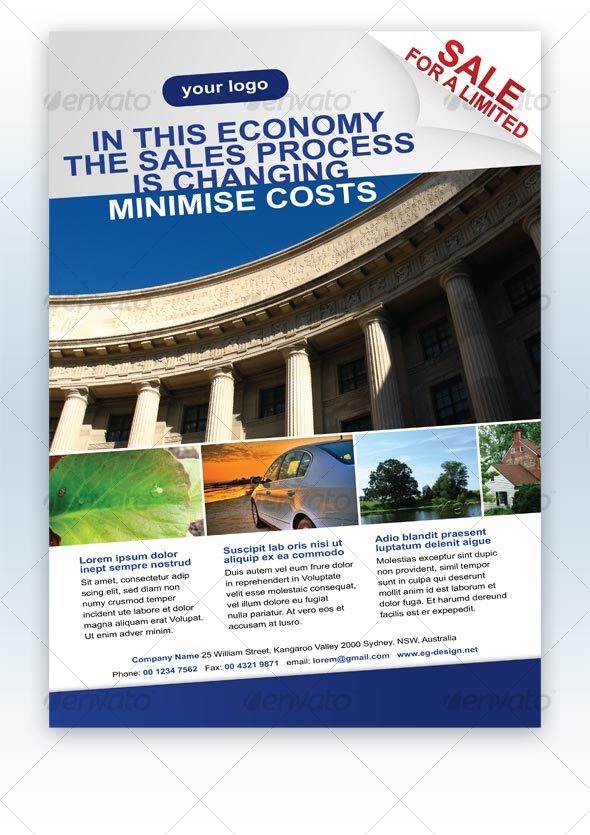 Press Advertisement A4 Size - Corporate Flyers